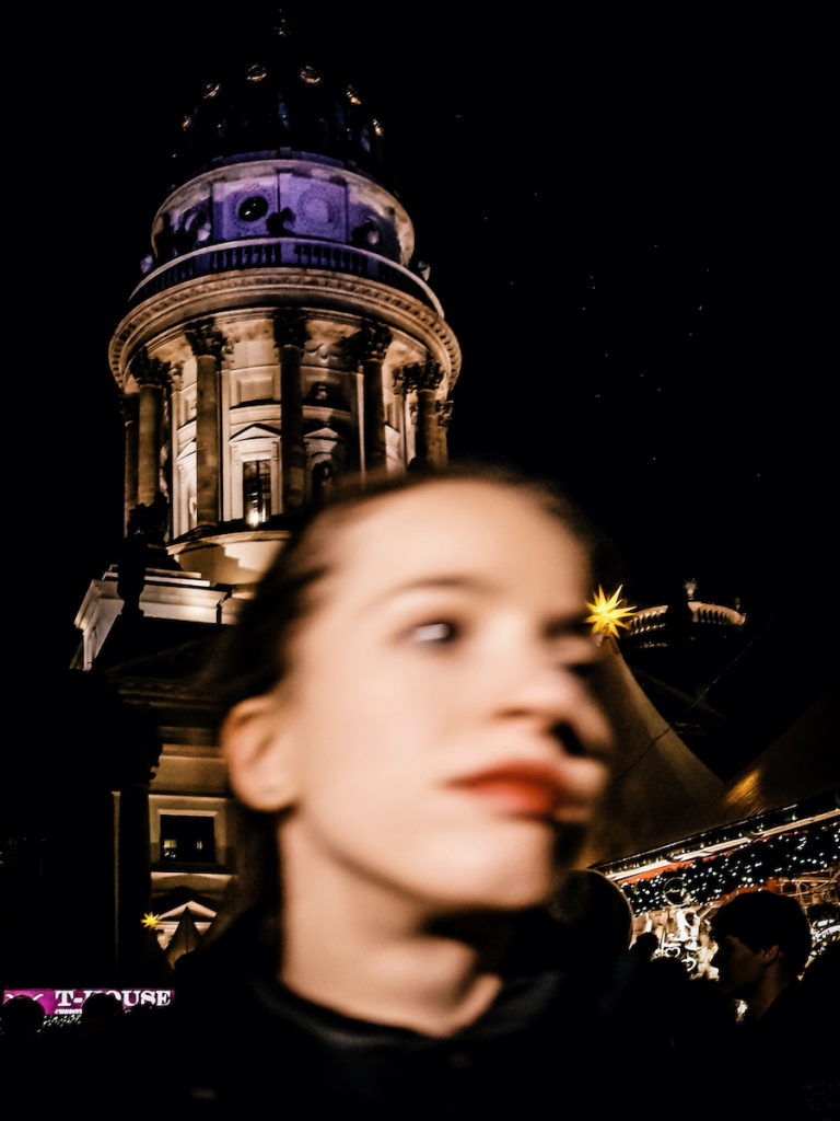 Street photography in Berlin Christmas Market