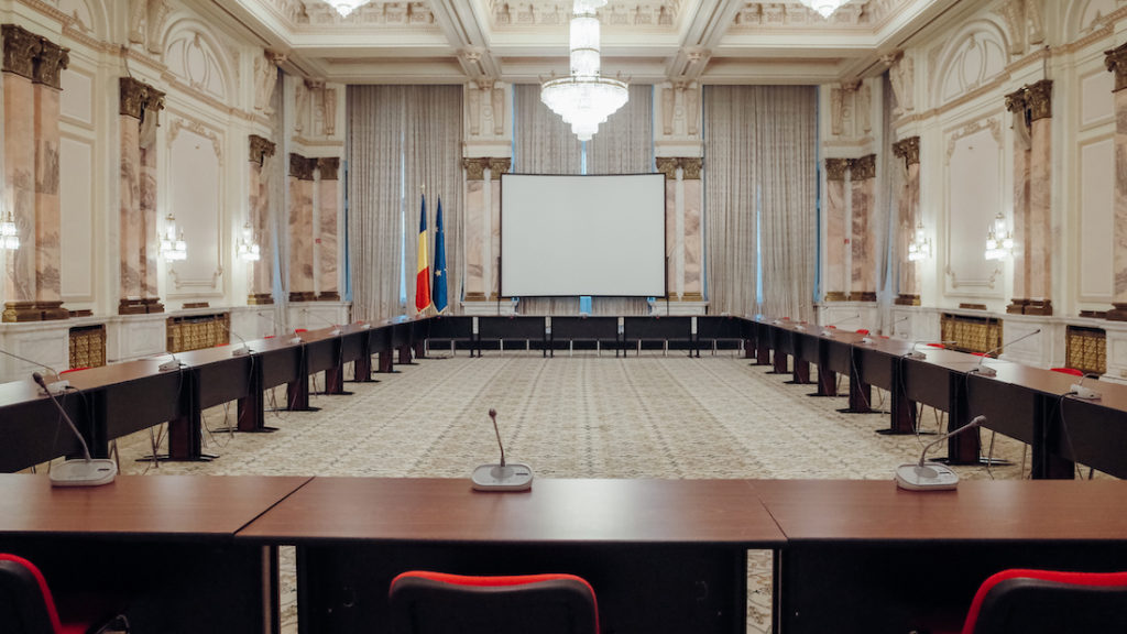 One more hall of the Presidential Palace House of the People