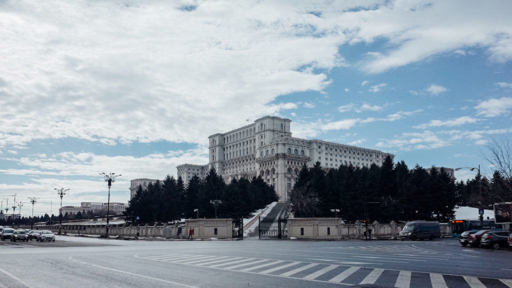Parliamentary Palace Izvor Park