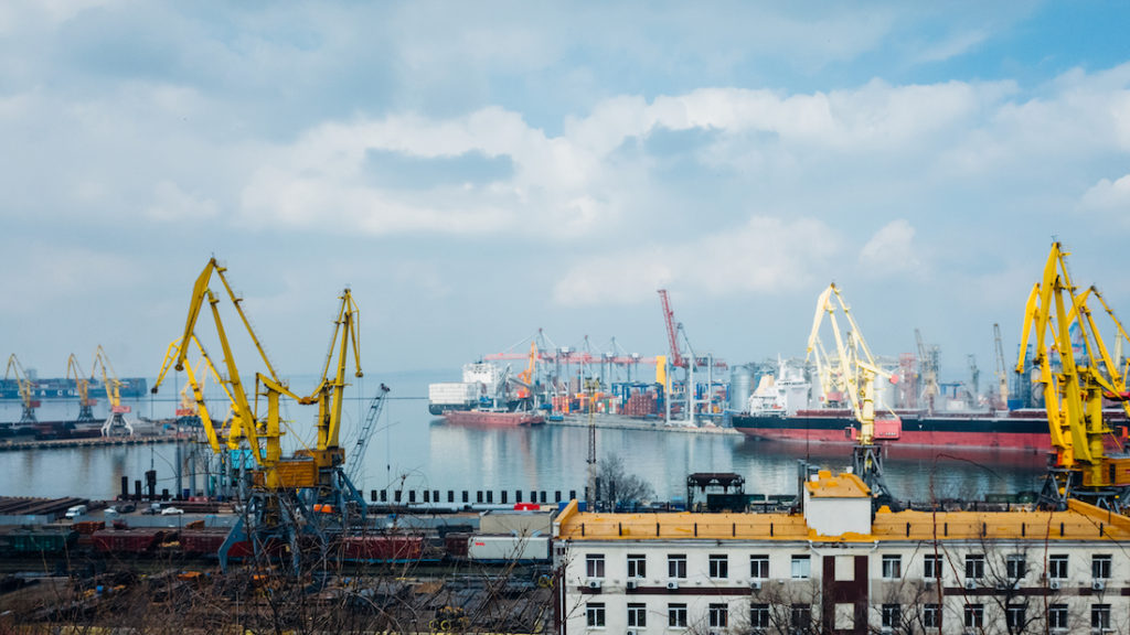 Port of Odessa Ukraine