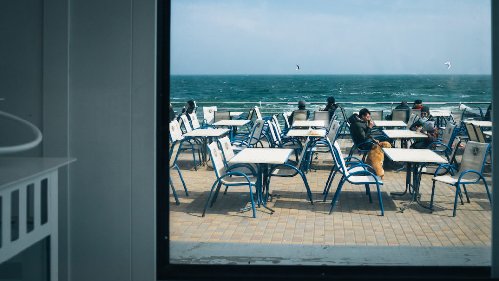Restaurant at Lanzheron Beach