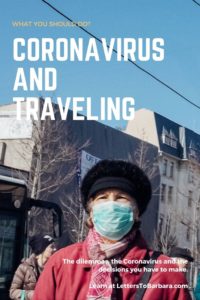 Coronavirus and traveling Pin