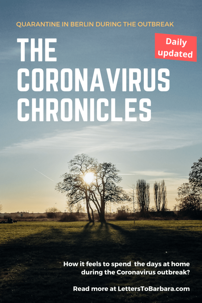 Coronavirus Chronicles Pin