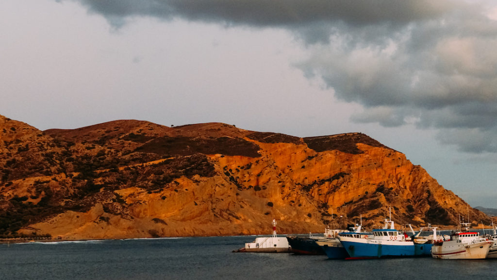 Agia Galini Sunset