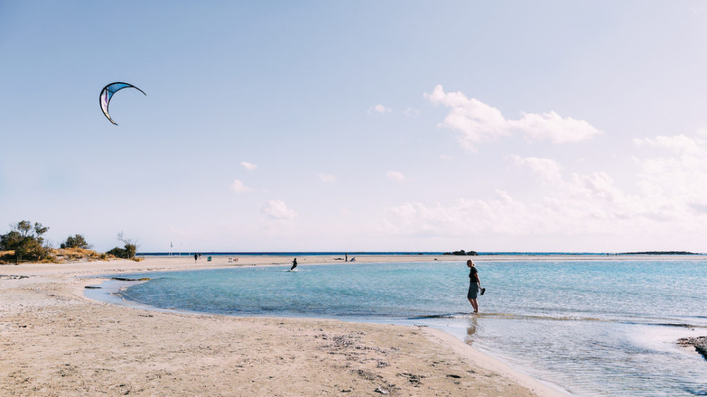Elafonissi Crete beach
