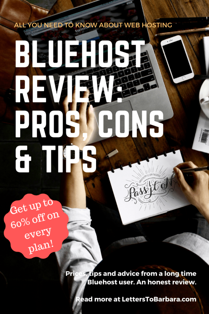 Bluehost review Pin