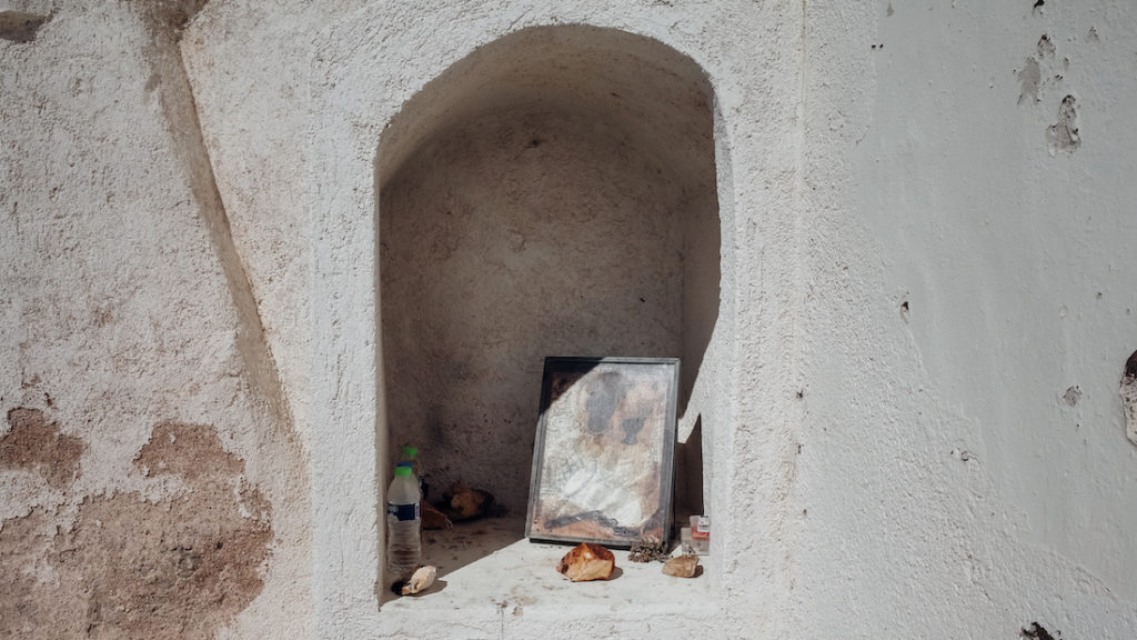Panagia Kalamiotissa Anafi icon