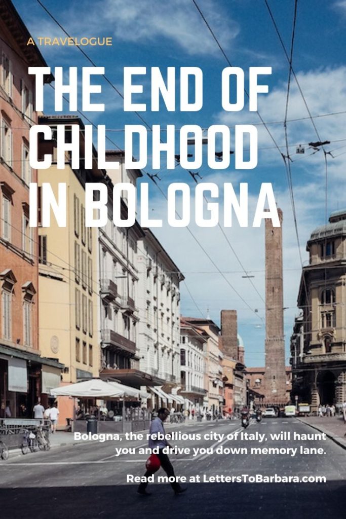 Bologna end of childhood Pin
