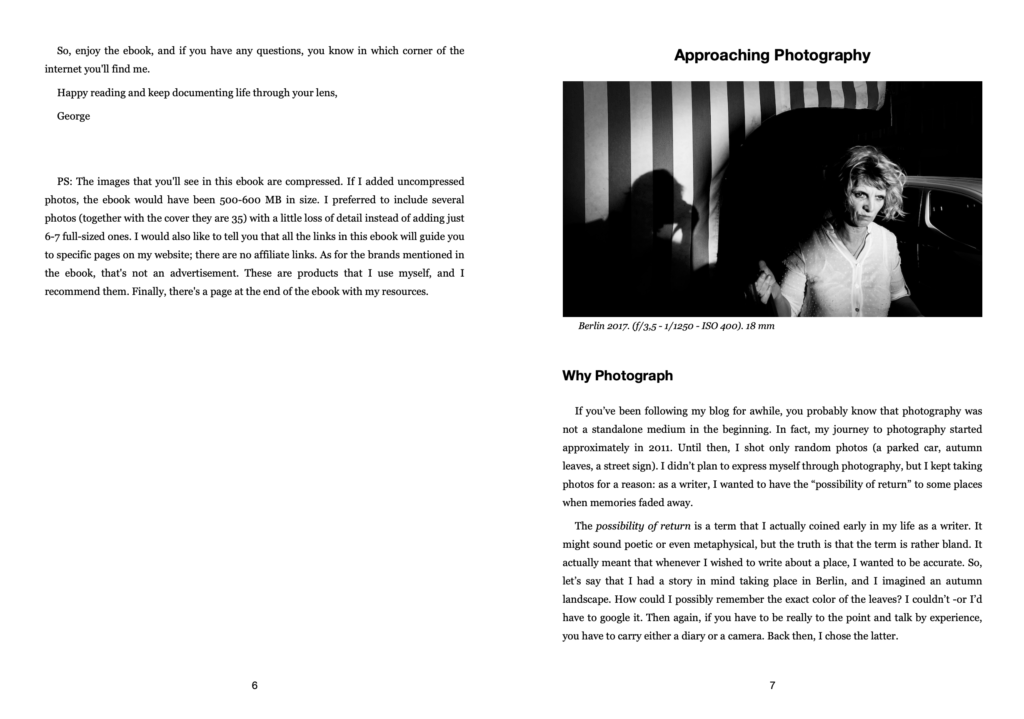 Life through the lens Pages from the ebook about photography
