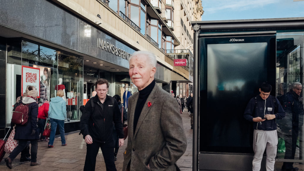 Street photography in Edinburgh