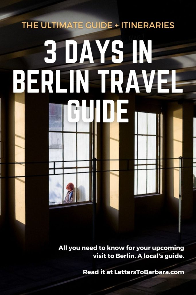 3 days in Berlin travel guide itineraries Pin2