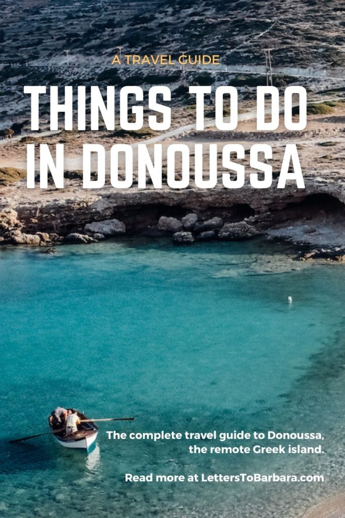 Things to do in Donoussa Δονούσα Pin