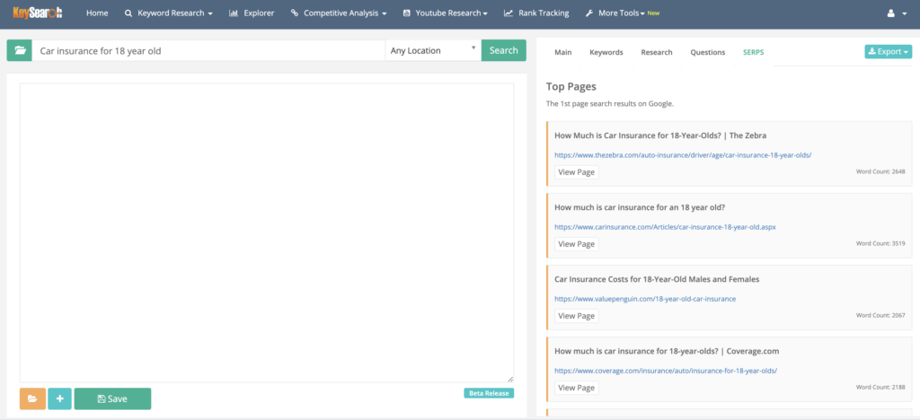 KeySearch Content Assistant 4