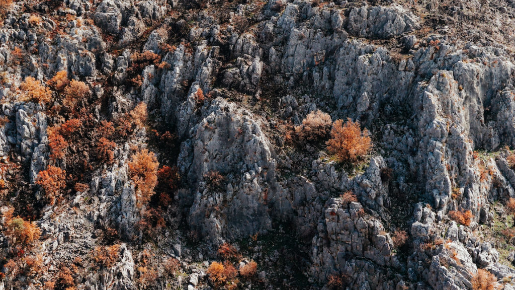 Typical landscape of Argolis ancient Greece