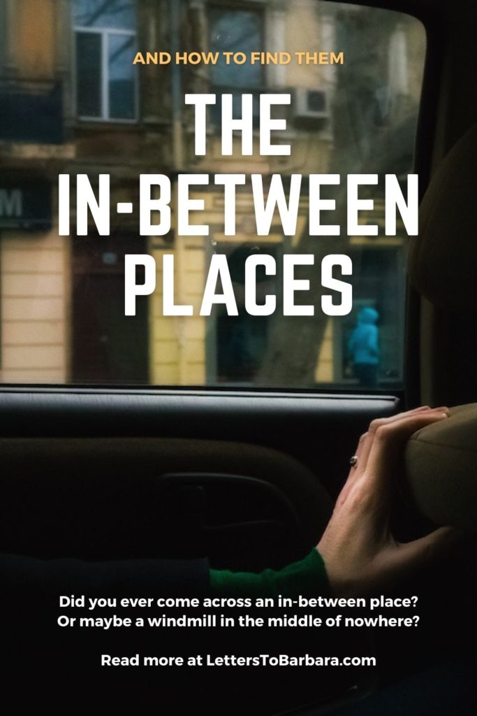 The in-between places Pin