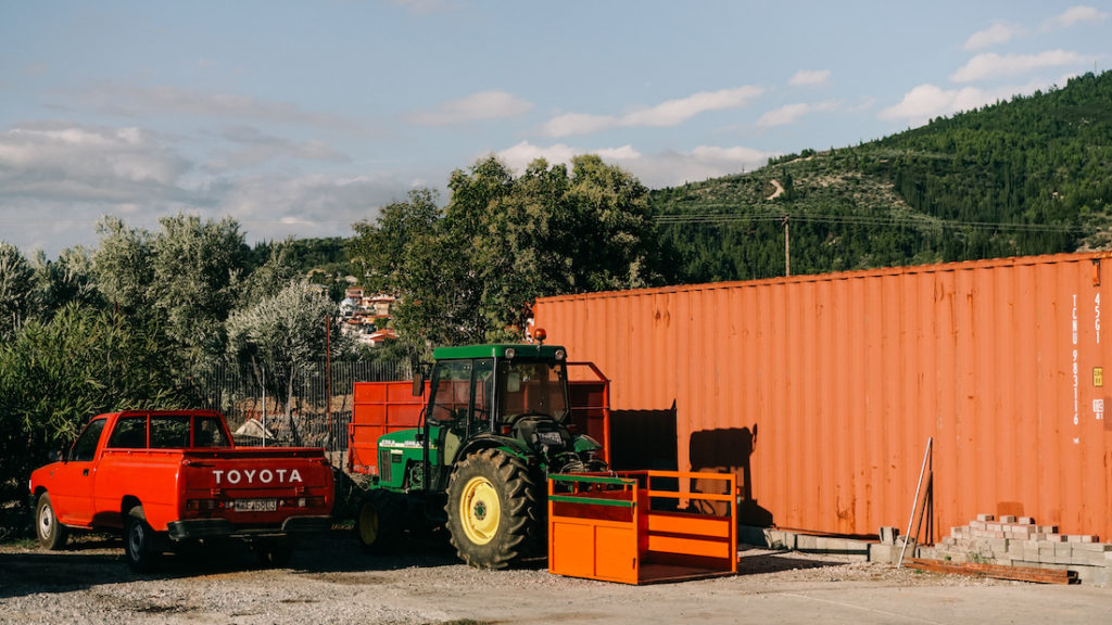 Greek winery essentials for Agiorgitiko wine production