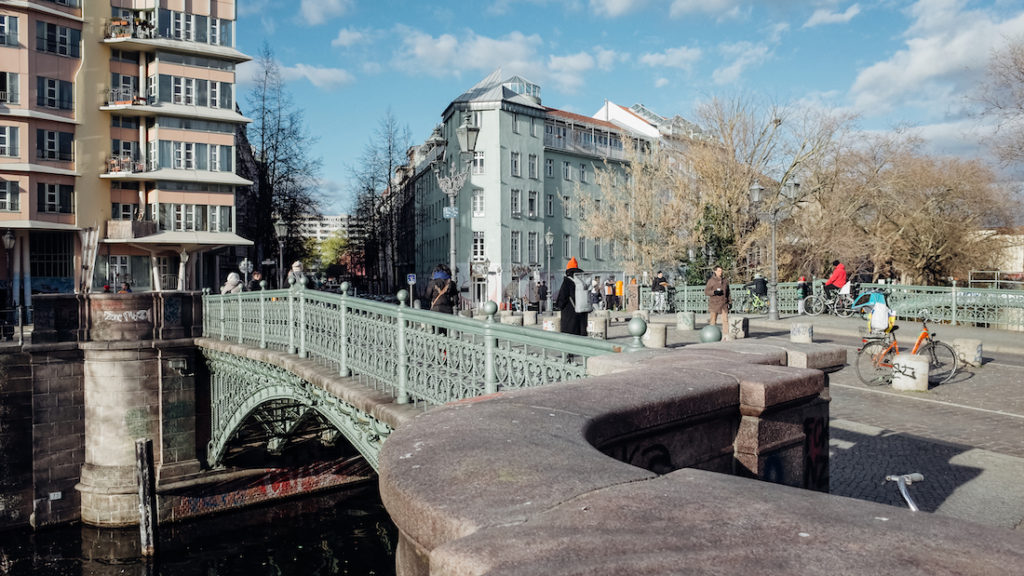 The Admiralbruecke in Berlin, Germany