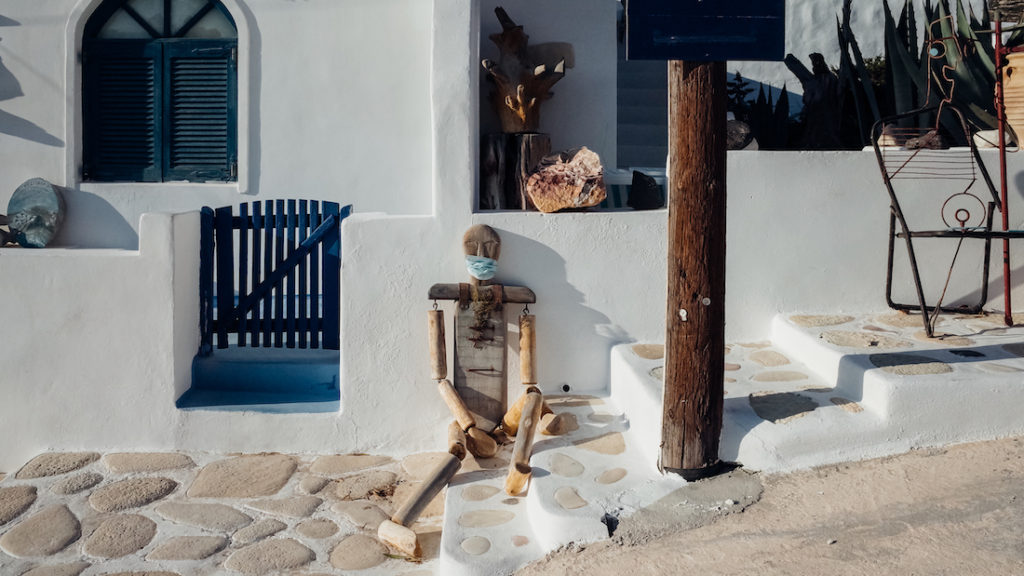 why you should start blogging in the times of Coronavirus. A photo from Donoussa, Greece