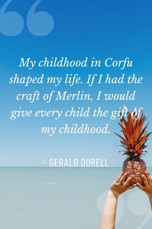 Gerald Dureel quote Greece