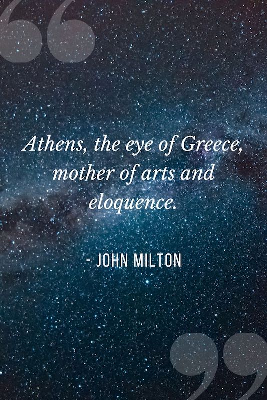 John Milton on Greece