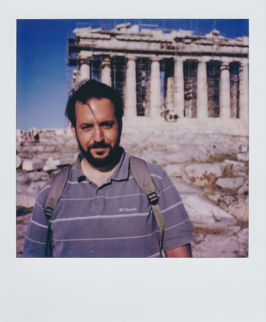 Ilias from NOWW wines Acropolis May 2021 SX-70