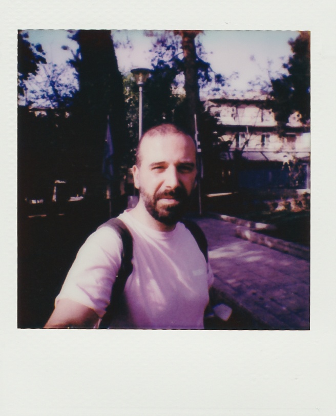 Polaroid Go portrait of Chris