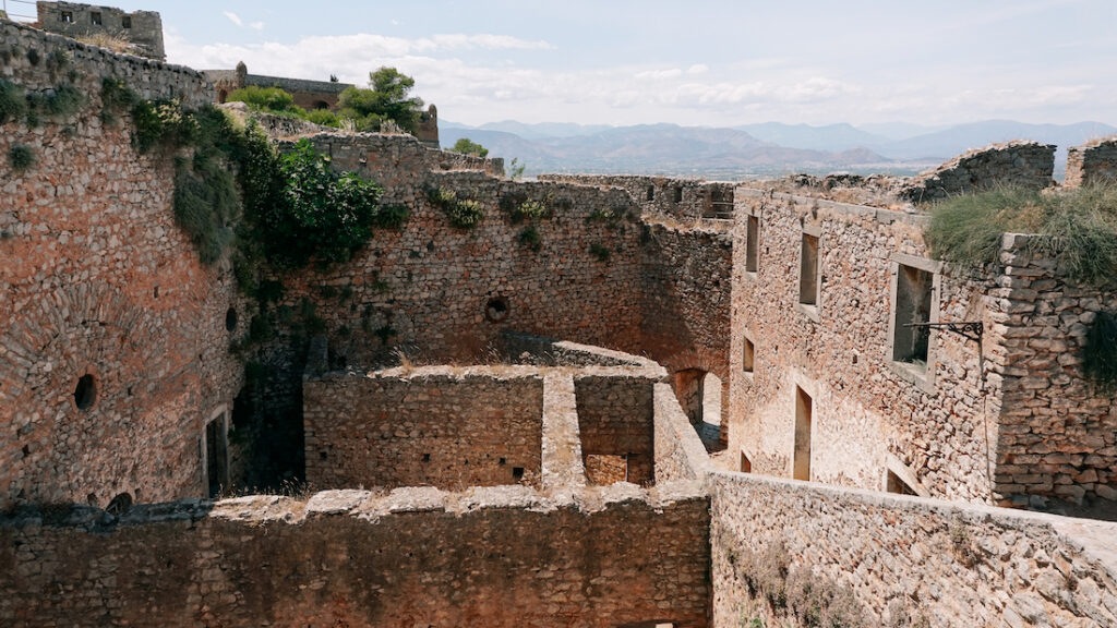 Inside the Fortress of Palamidi