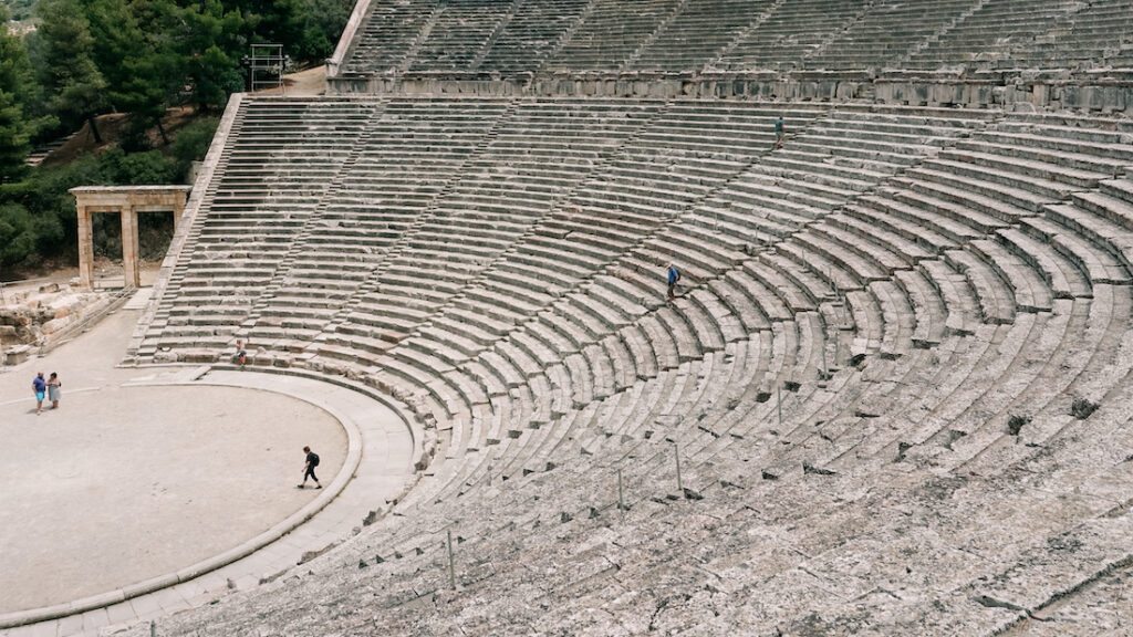 The ancient theatre of Epidaurus