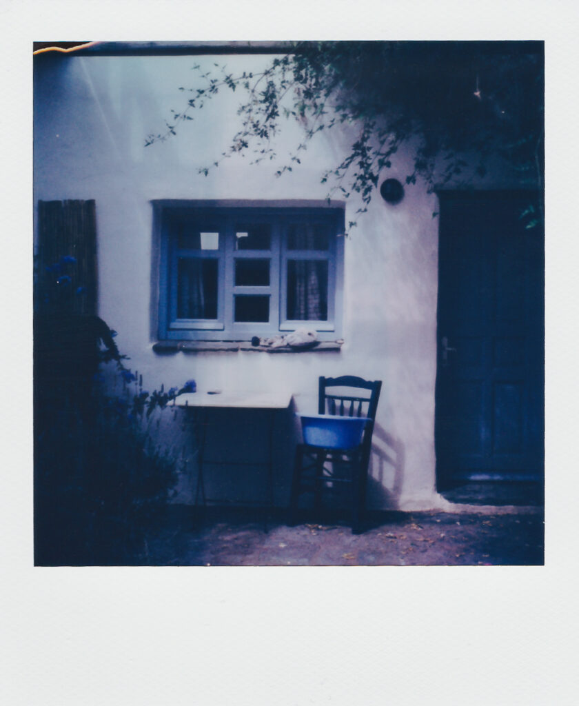 Chair at Chora Folegandros SX-70