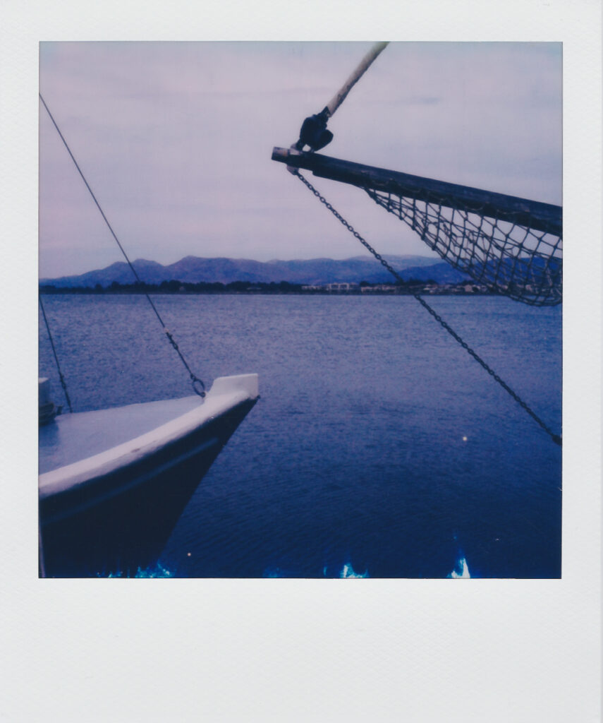 Nafplio boats Polaroid SX-70