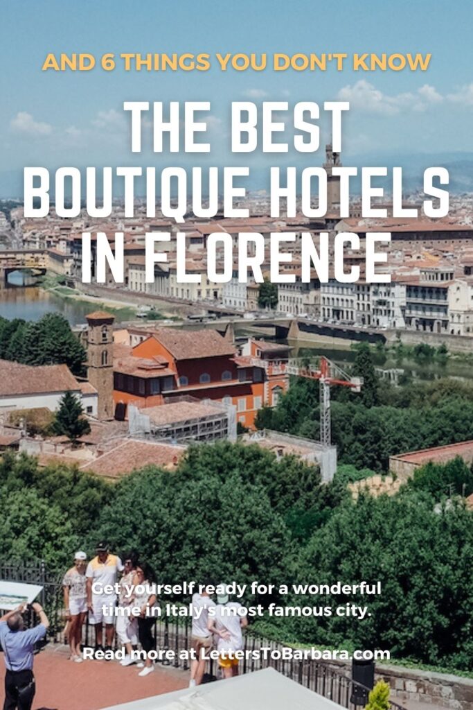 Facts about Florence best boutique hotels Pin