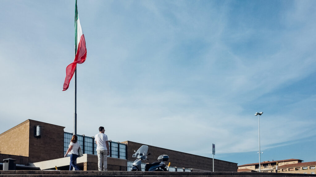 Italian flag in Florence facts