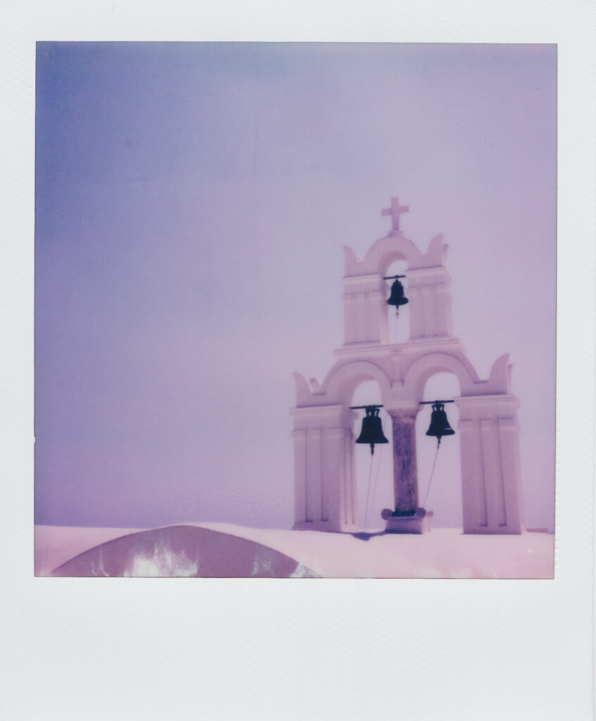 Church Chora Anafi Polaroid SX-70
