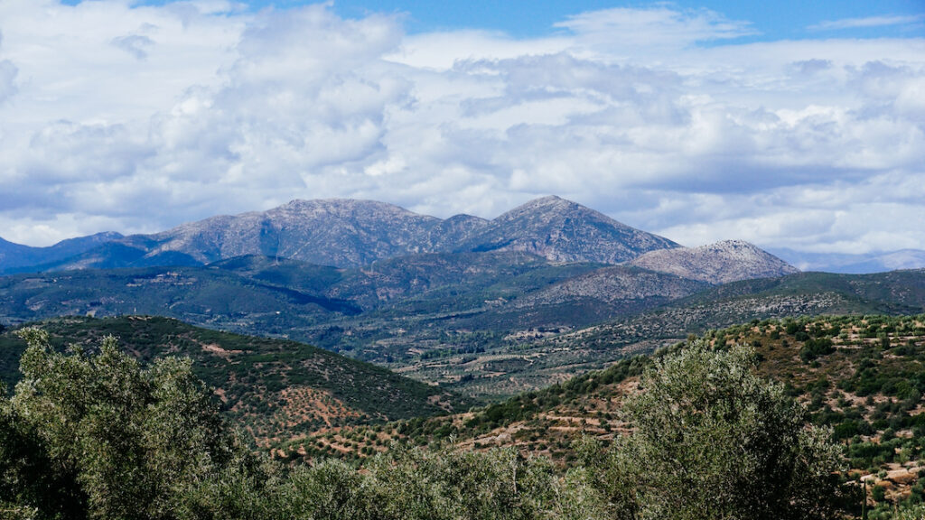 Top day trips from Athens Mycenae view