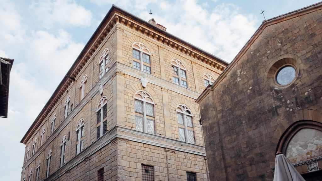 Palazzo Piccolomini and the Cathedral of Pienza