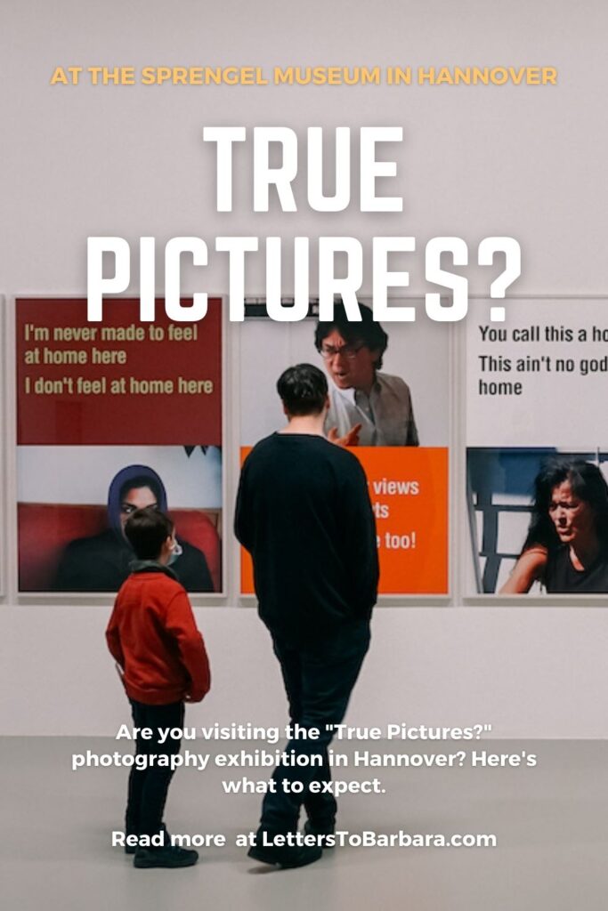 True Pictures photography exhibition at the Sprengel Museum in Hannover Germany Pin