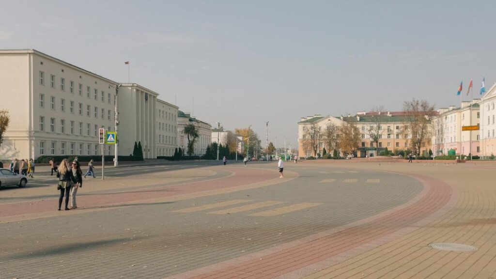 Downtown Brest Belarus