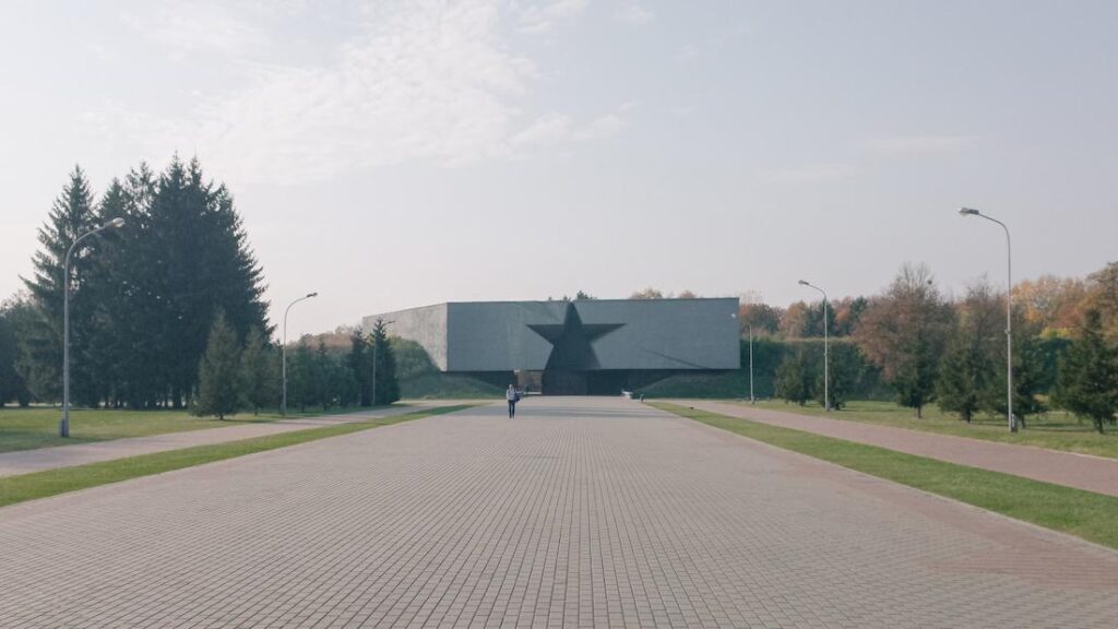 Entering the War Complex Memorial Hero Fortress of Brest