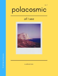 Polaroid Zine Polacosmic Vol 1 cover