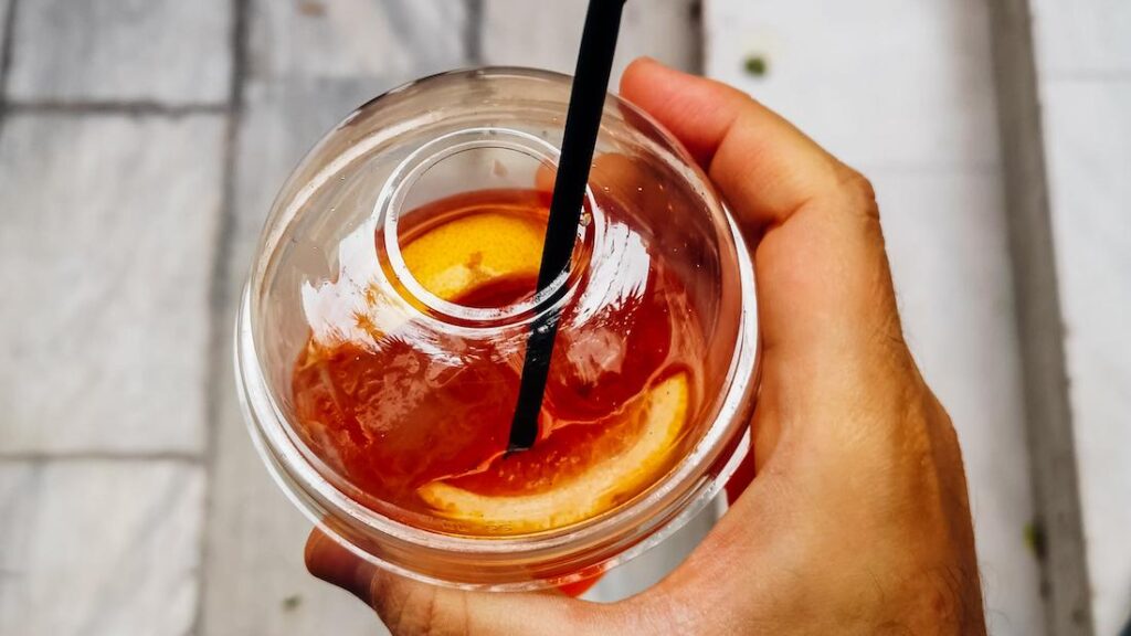 Quarantini campari orange
