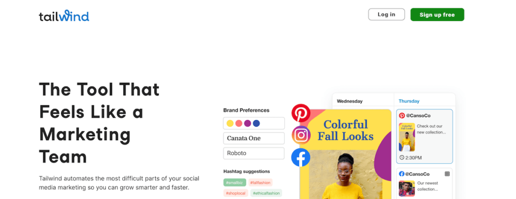 Tailwind best Social media tool for beginner bloggers