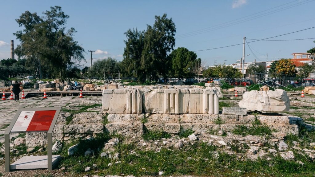 The temple of Artemis Propylaia and Father Poseidon in Elefsina