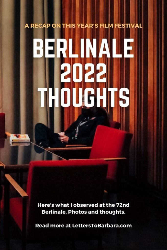 Berlinale 2022 recap Pin