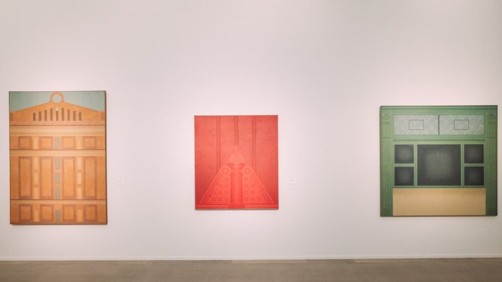 Barbro Östlihn 3 paintings