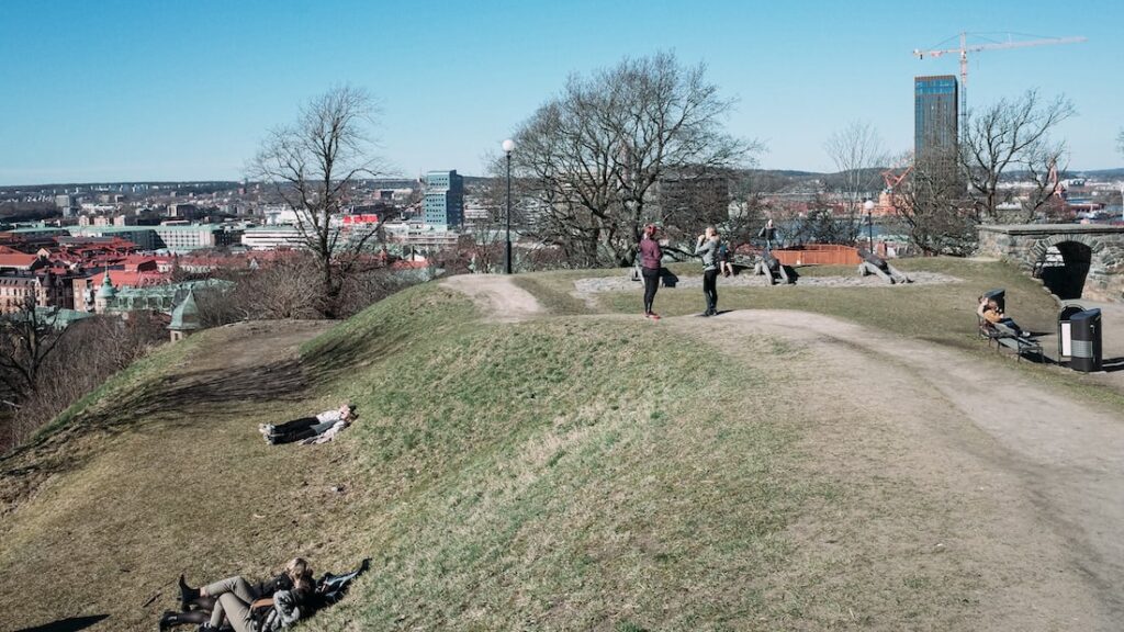Skansen Kronan and the Haga neighborhood