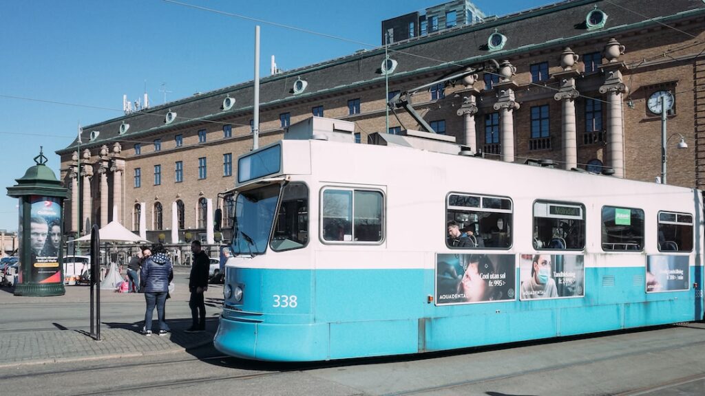 The trams of Gothenburg