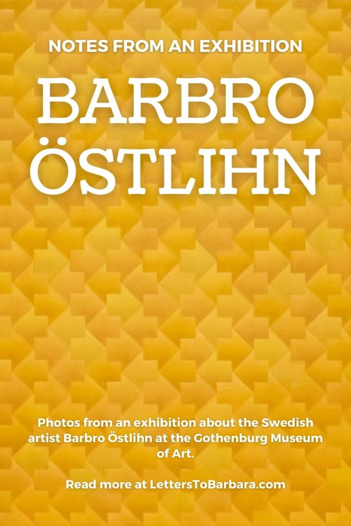 Barbro Östlihn New York Imprint Pin