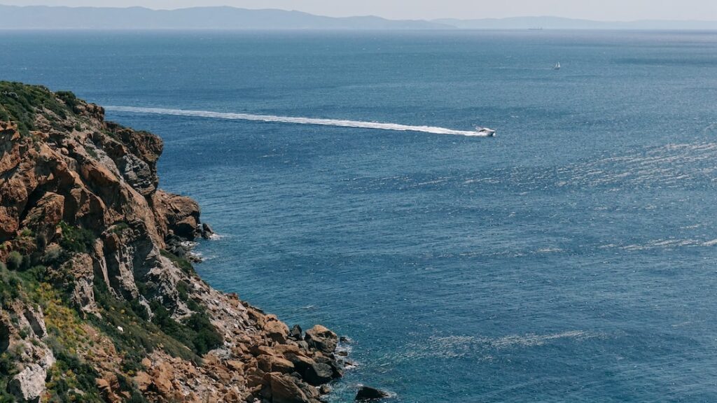 Endless sea views from Sounio