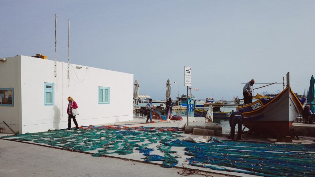 Things to do in Marsaxlokk travel guide observe the people