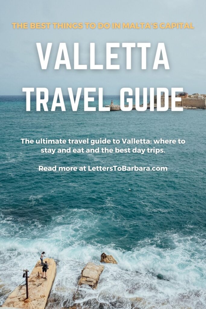 Valletta travel guide things to do Pin